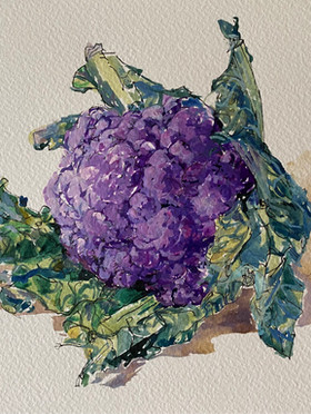 My very fresh English Lavender Cauliflower