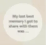Thumbnail: Memories of You Grief Prompt Journal