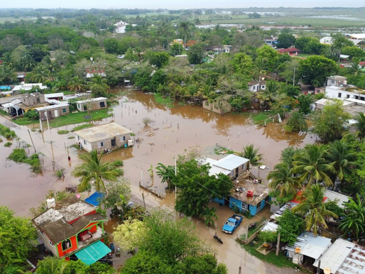 Lluvias intensas en Veracruz dejan casi mil personas damnificadas en Ozuluama