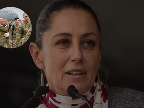 Sheinbaum rechaza posible intervención militar de Estados Unidos en México