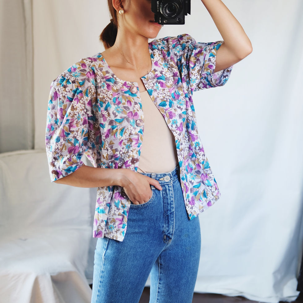 Thumbnail: Vintage Floral Top