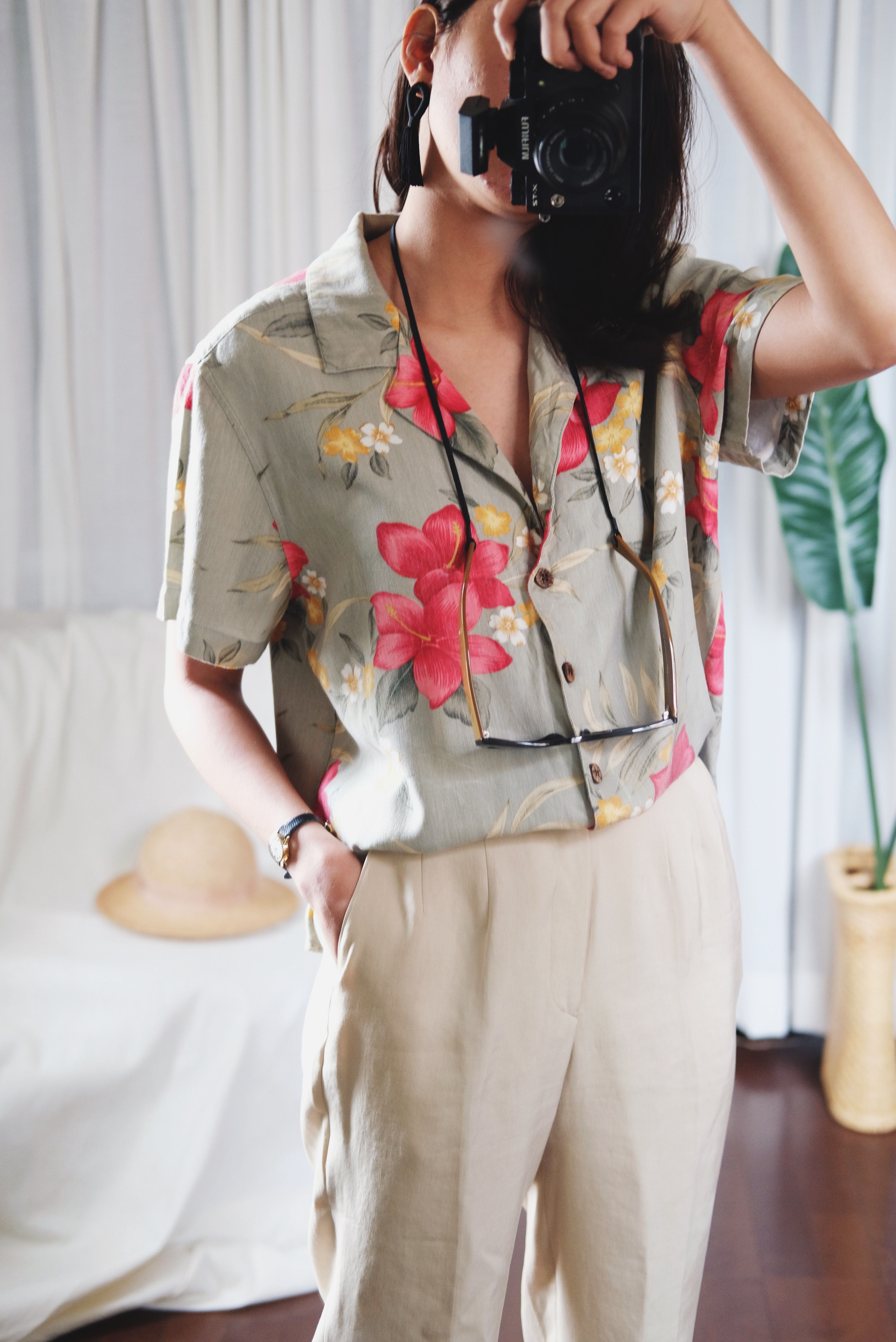 Vintage Floral Top