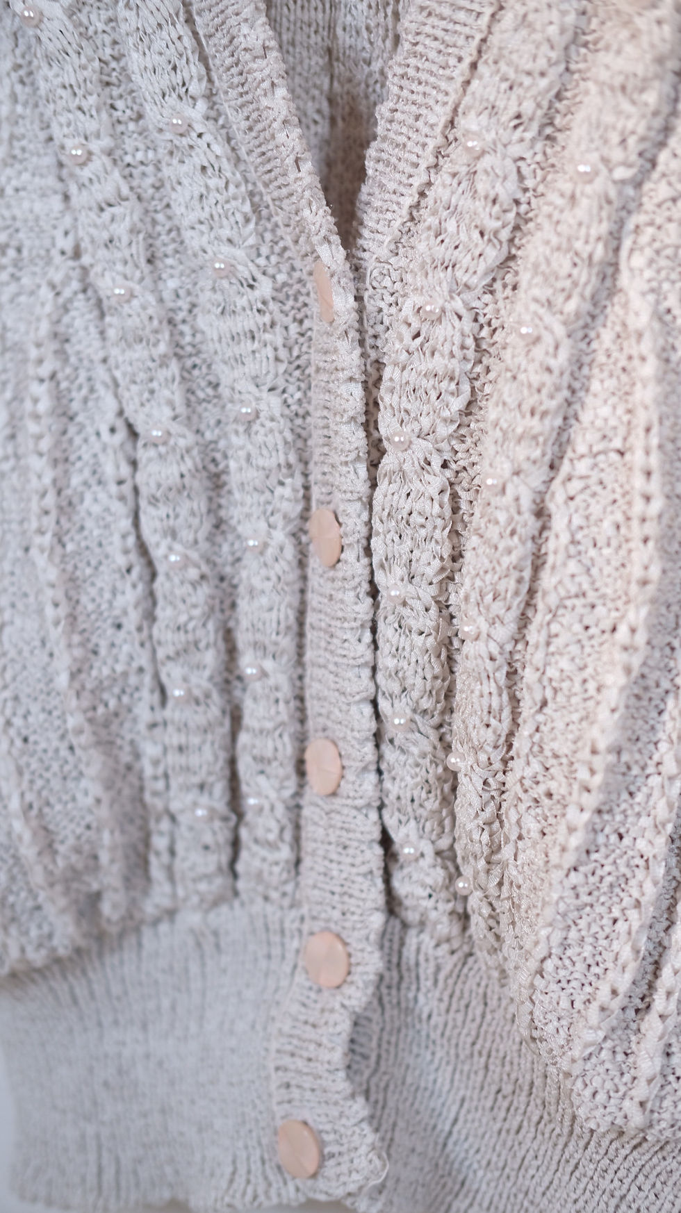 Thumbnail: Vintage Knitted Cardigan