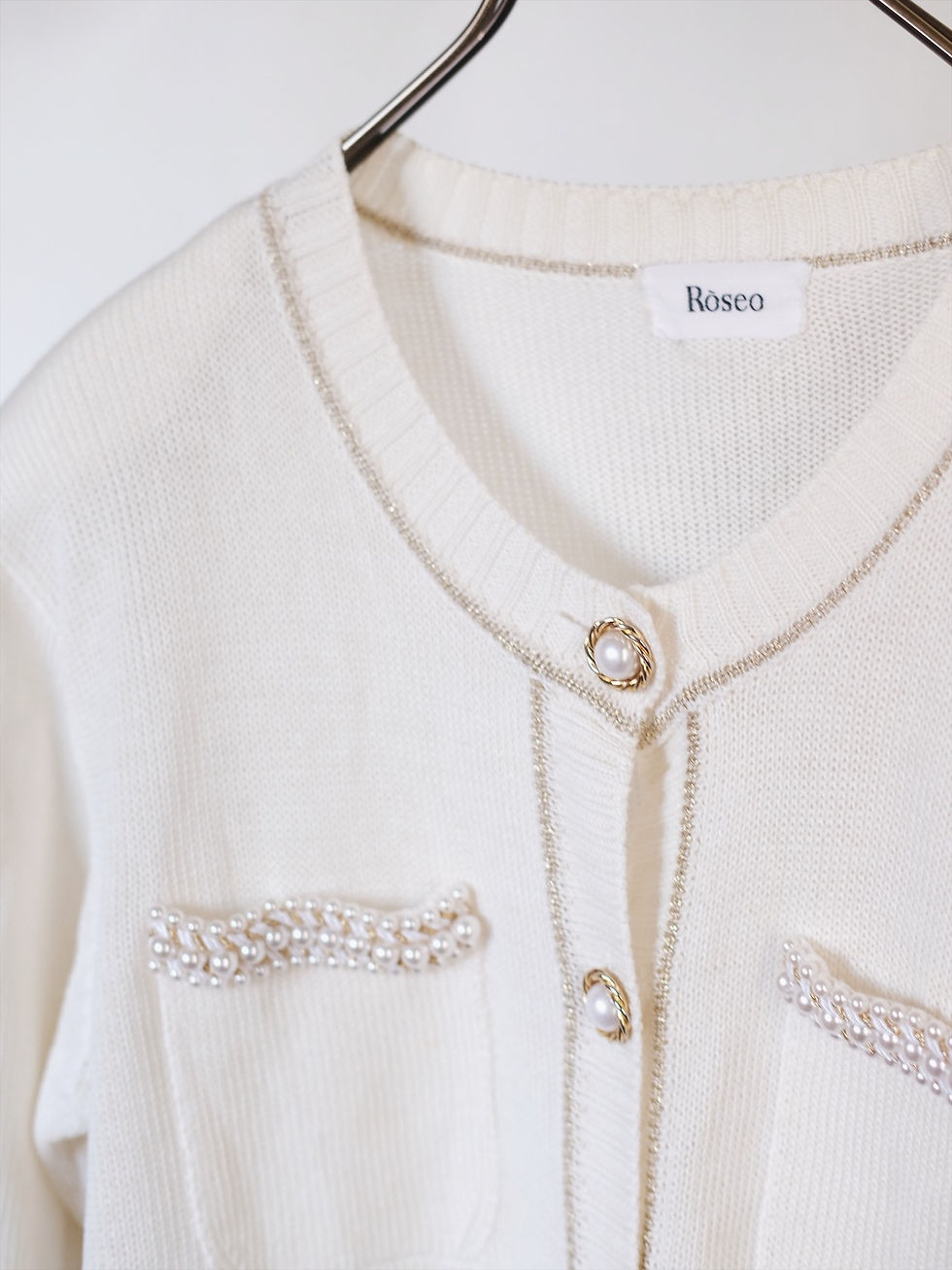 Thumbnail: Vintage Knitted Cardigan 