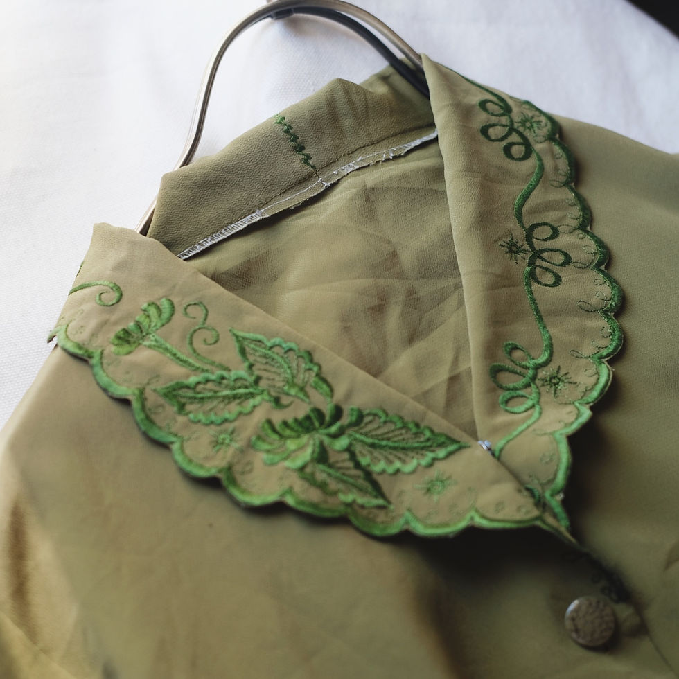 Thumbnail: Vintage Embroidered Top