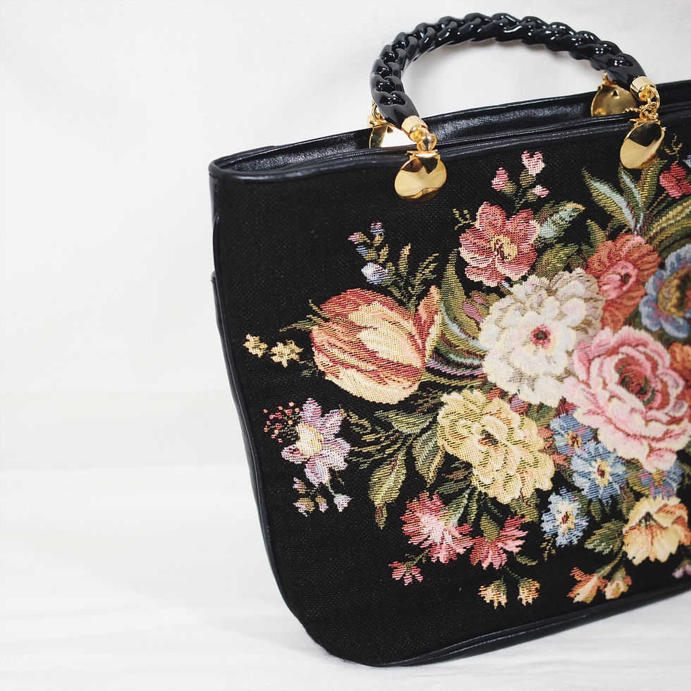 Thumbnail: Vintage Floral Handbag