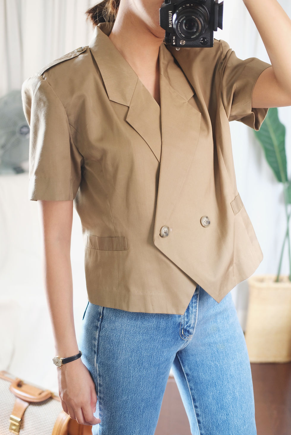 Thumbnail: Vintage Double-breasted top