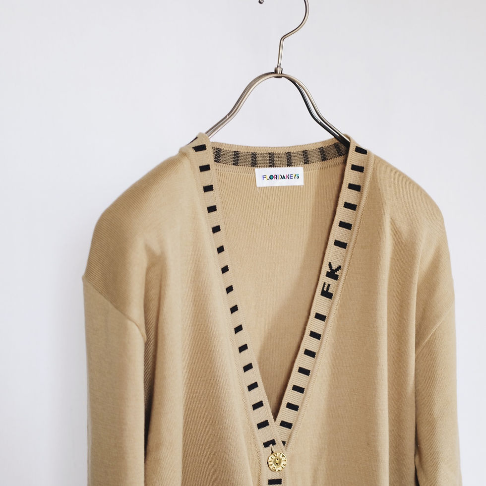 Thumbnail: Vintage Knitted Cardigan
