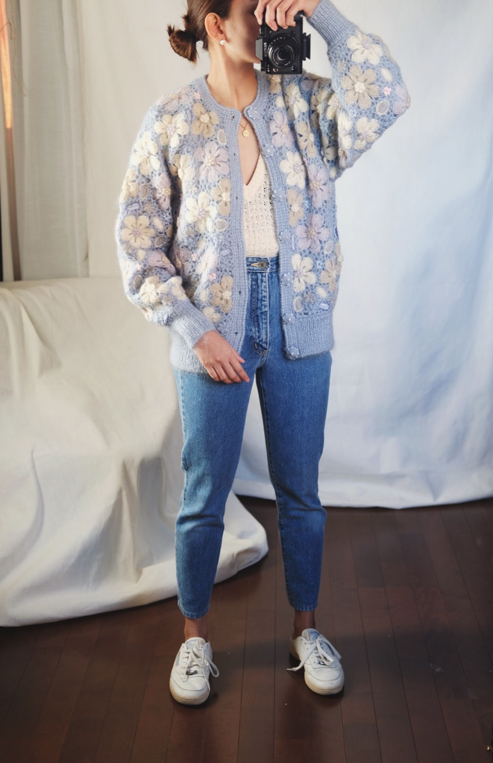 Thumbnail: Vintage Knitted Jacket