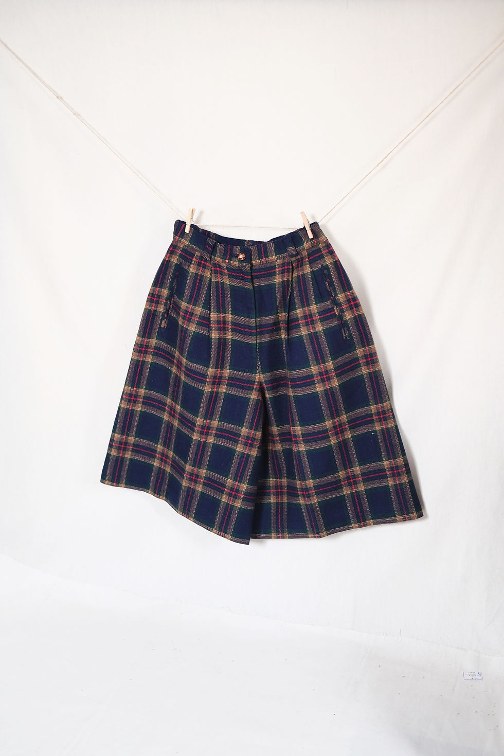 Thumbnail: Vintage Wool Hight Waisted Shorts