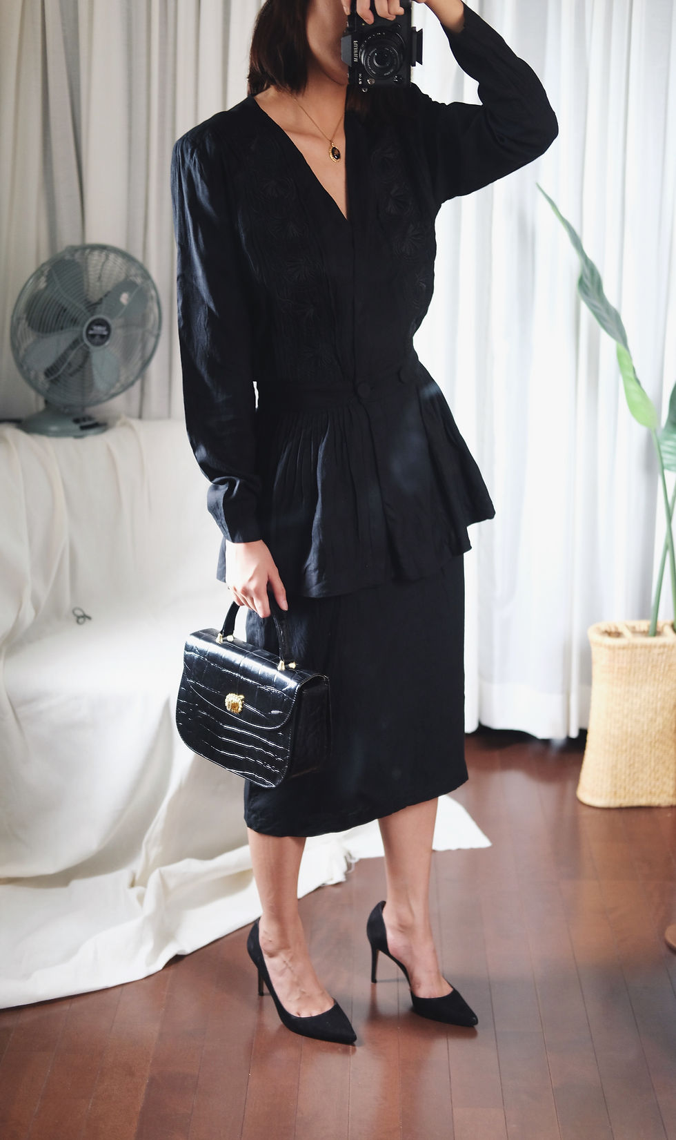 Thumbnail: 50’s Embroidered Dress
