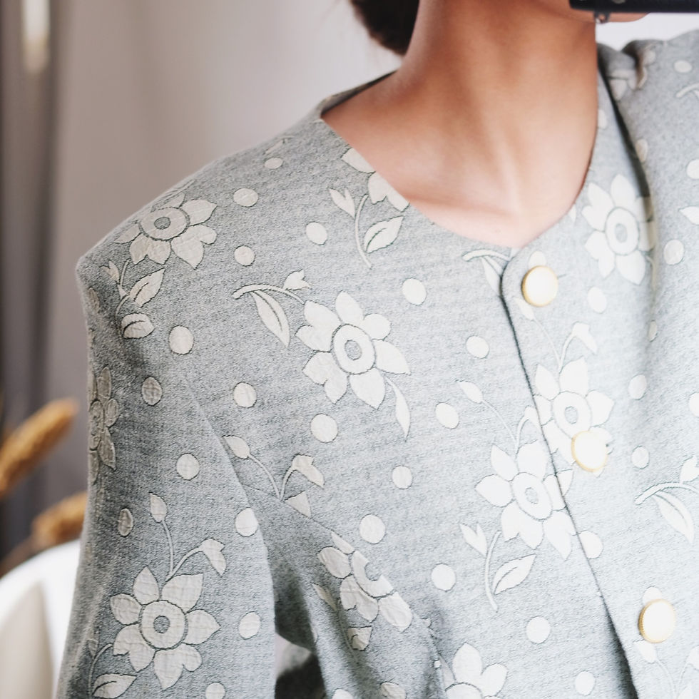 Thumbnail: Vintage Floral Blazer
