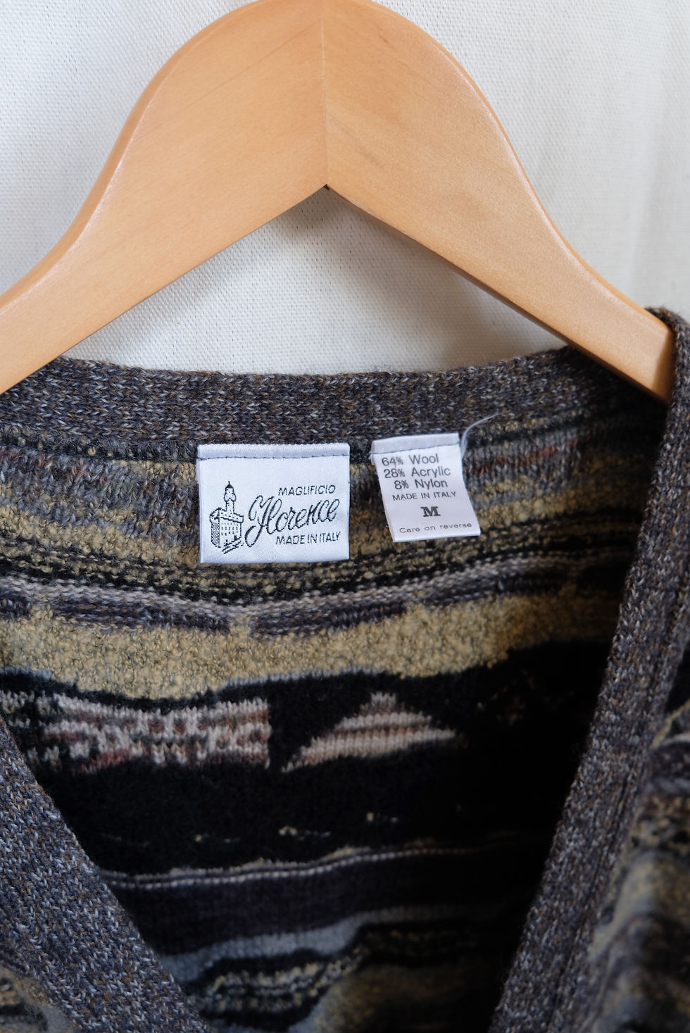 Thumbnail: Vintage Oversized Knitted Cardigan