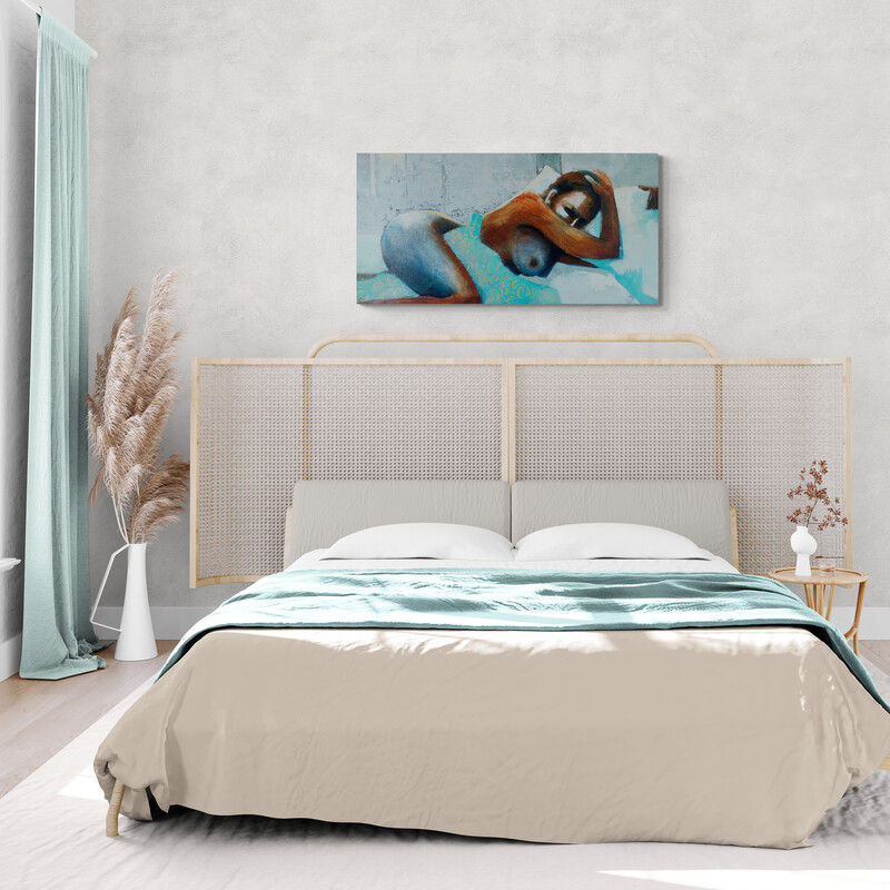 Thumbnail: The morning after - 100 x 50cm RESERVED