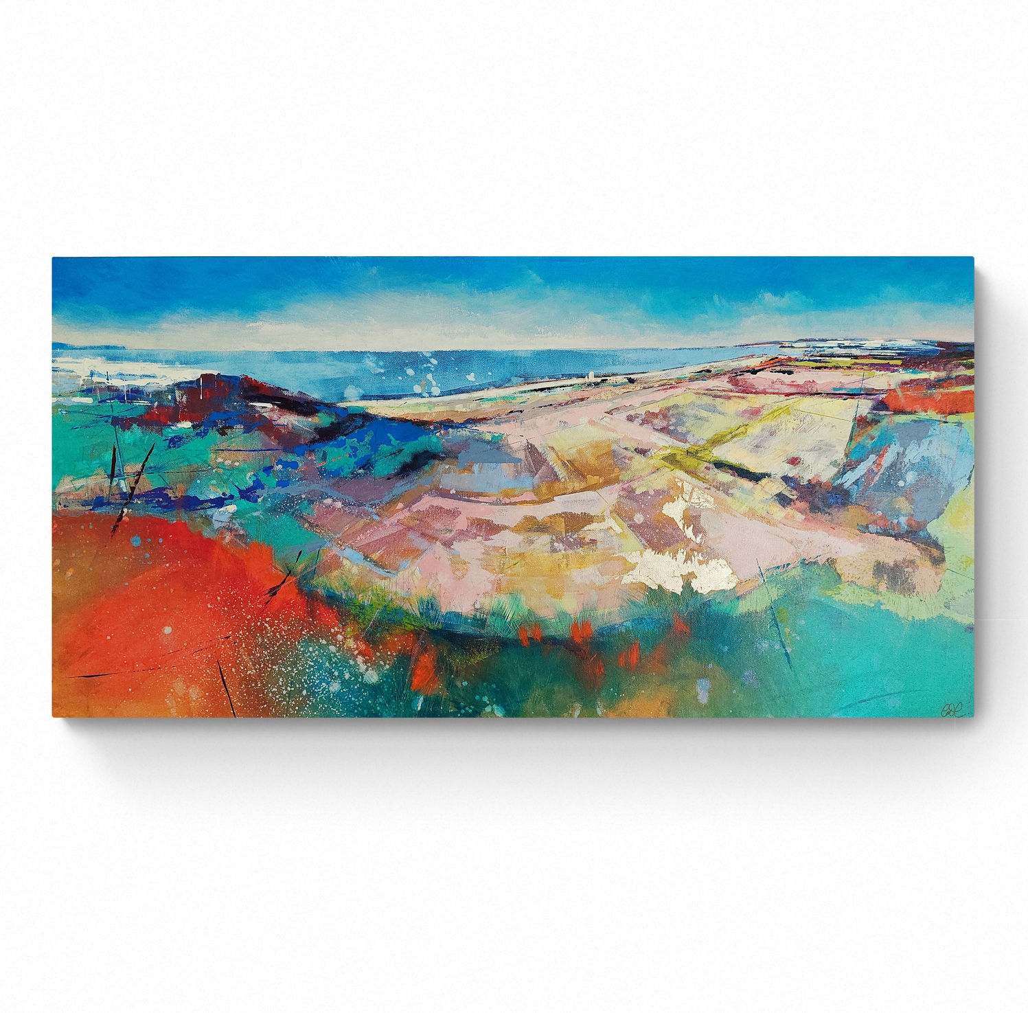 Patria´s embrace - 100 x 50cm SOLD 