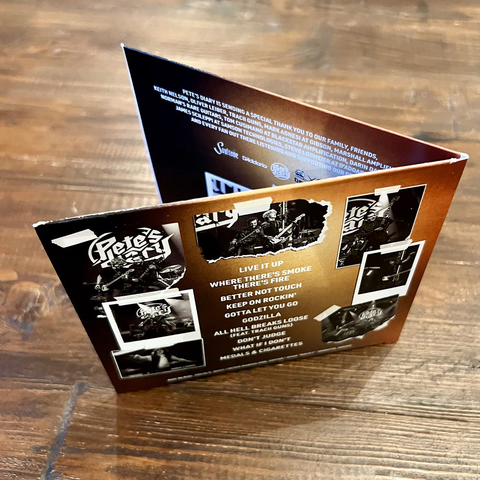Miniatura: Pete's Diary Keep On Rockin' album on CD
