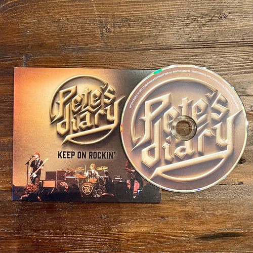 Keep On Rockin' CD | Pete's Diary