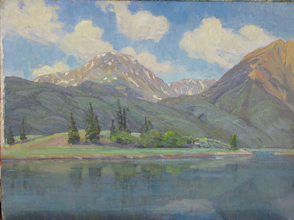 Mountain Lake Landsacpe