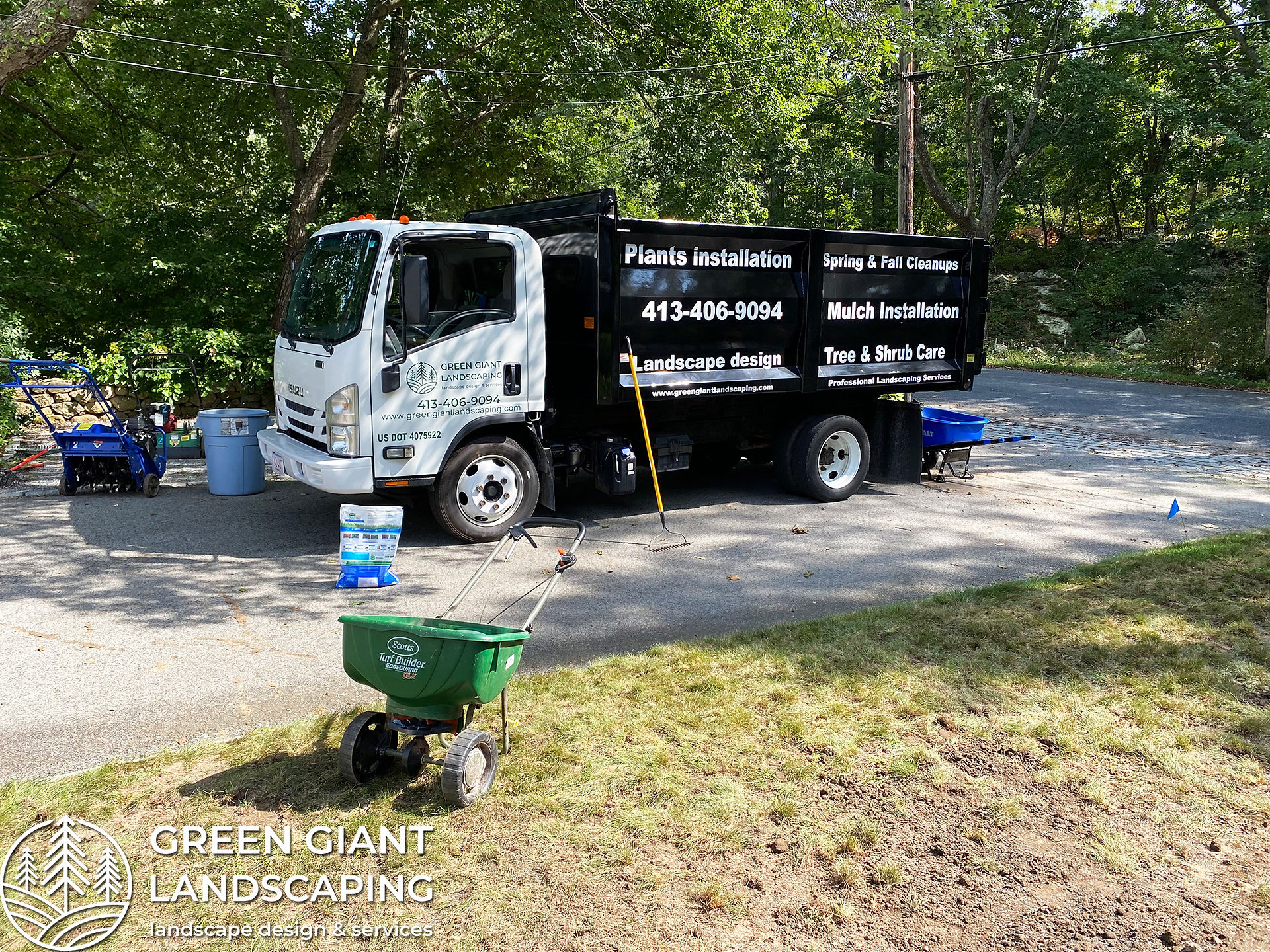 Lawn Care. Green Giant Landscaping, South Shore, MA.