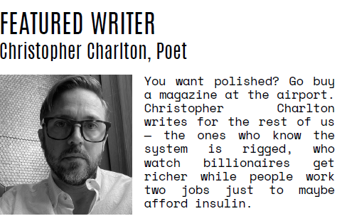 Featured Writer - Moxie Press Issue 6