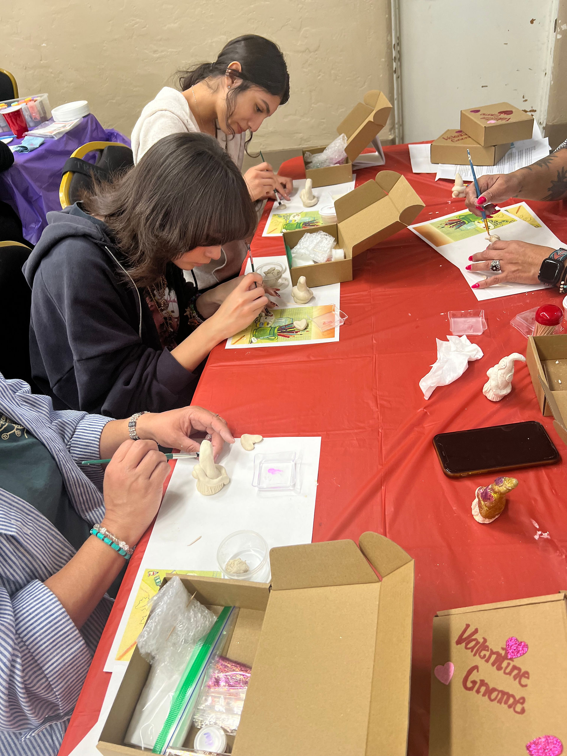people crafting