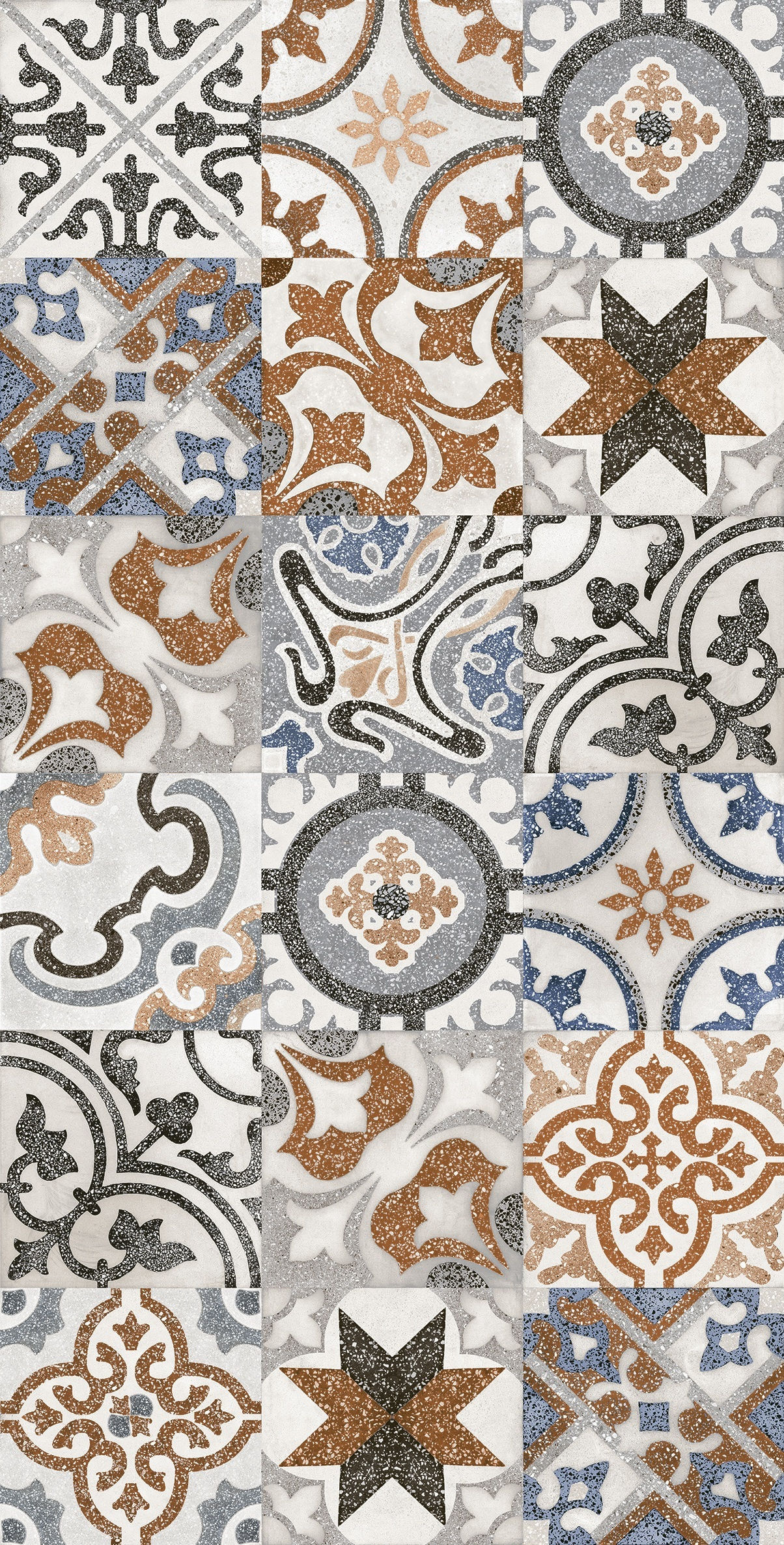 Termal Seramik - 60X120 Cucına Mıx ( Parlak )