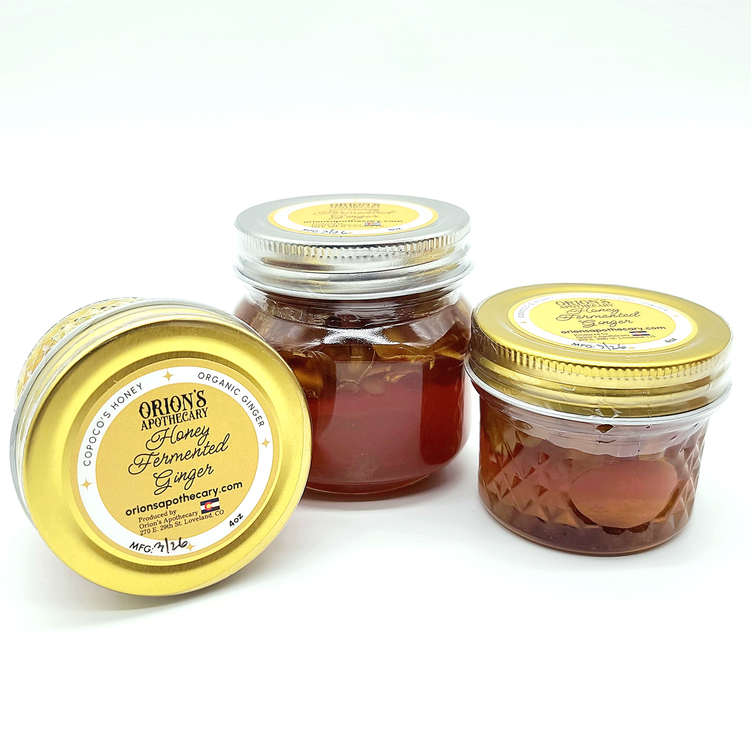 Honey-Fermented Ginger