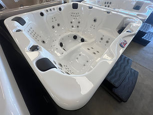 Hot tub in a backyard, home resort, spa for backyard