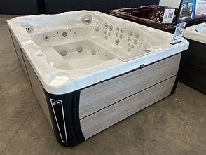 Hot tub in a backyard, home resort, spa for backyard