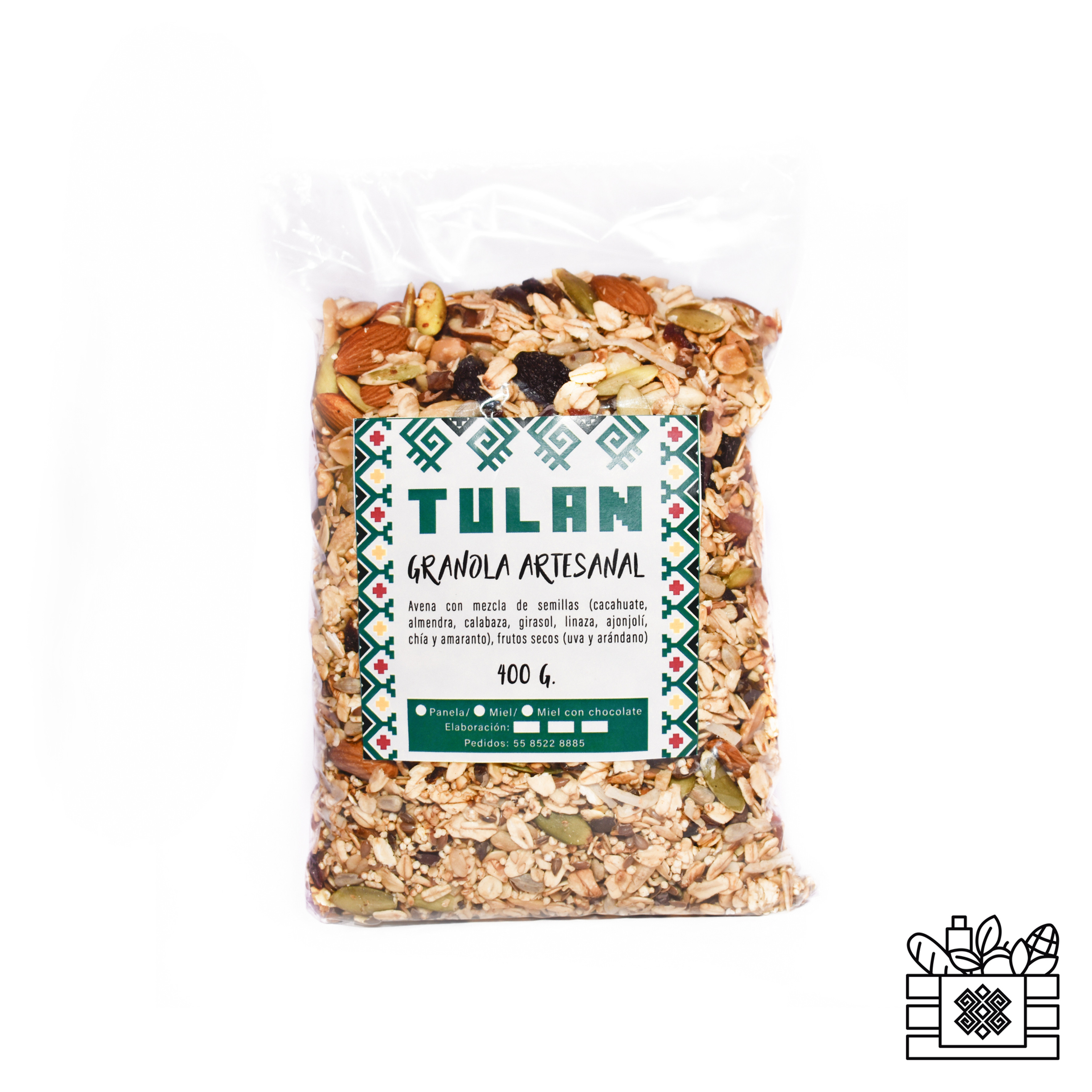 Granola artesanal 400 gr.