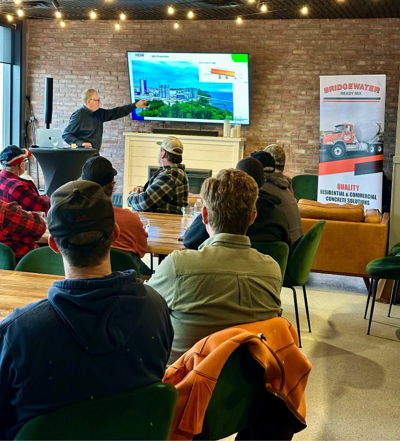 Local contractors learn and discuss concrete-industry insights