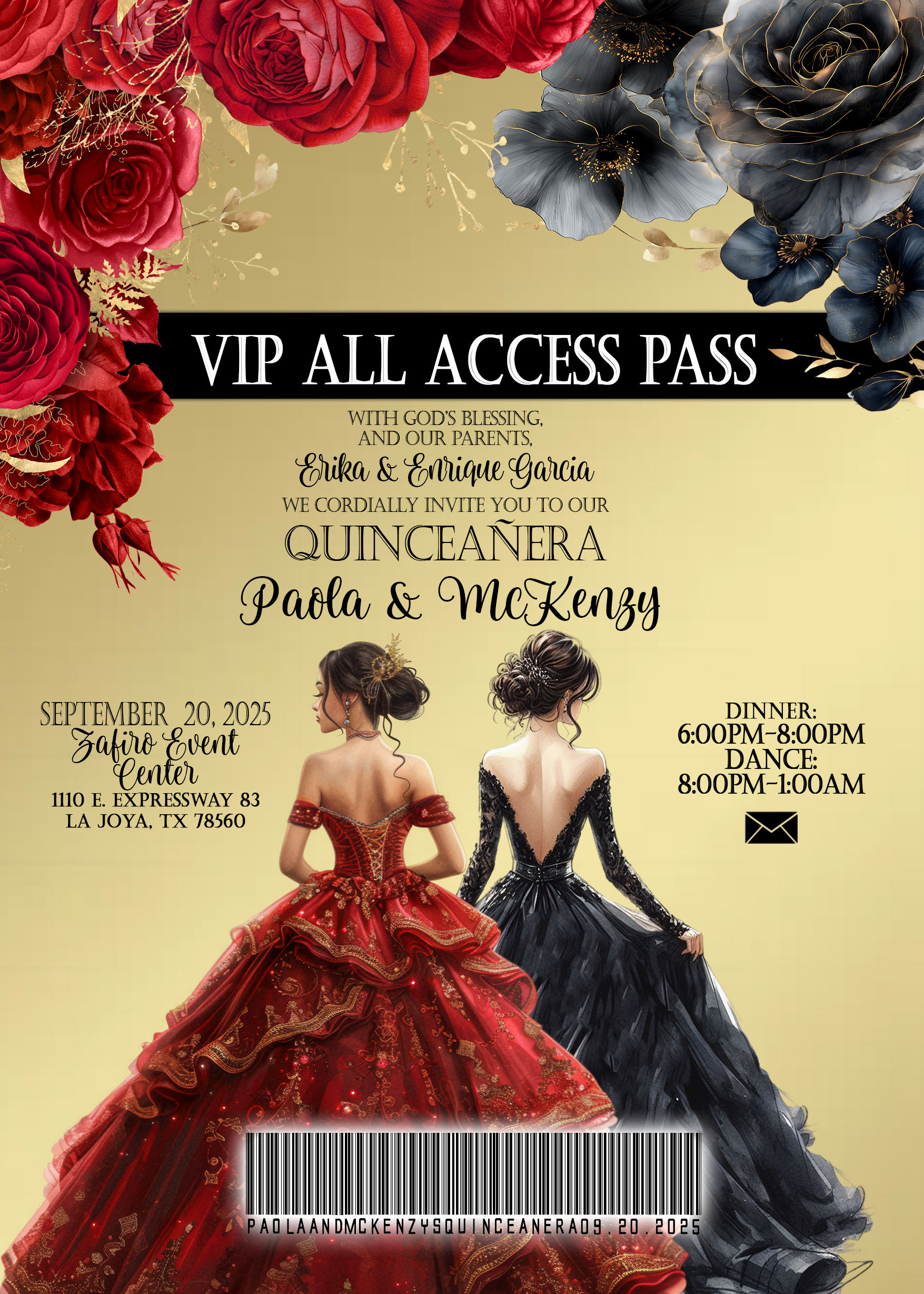 VIP Lanyard Invitation