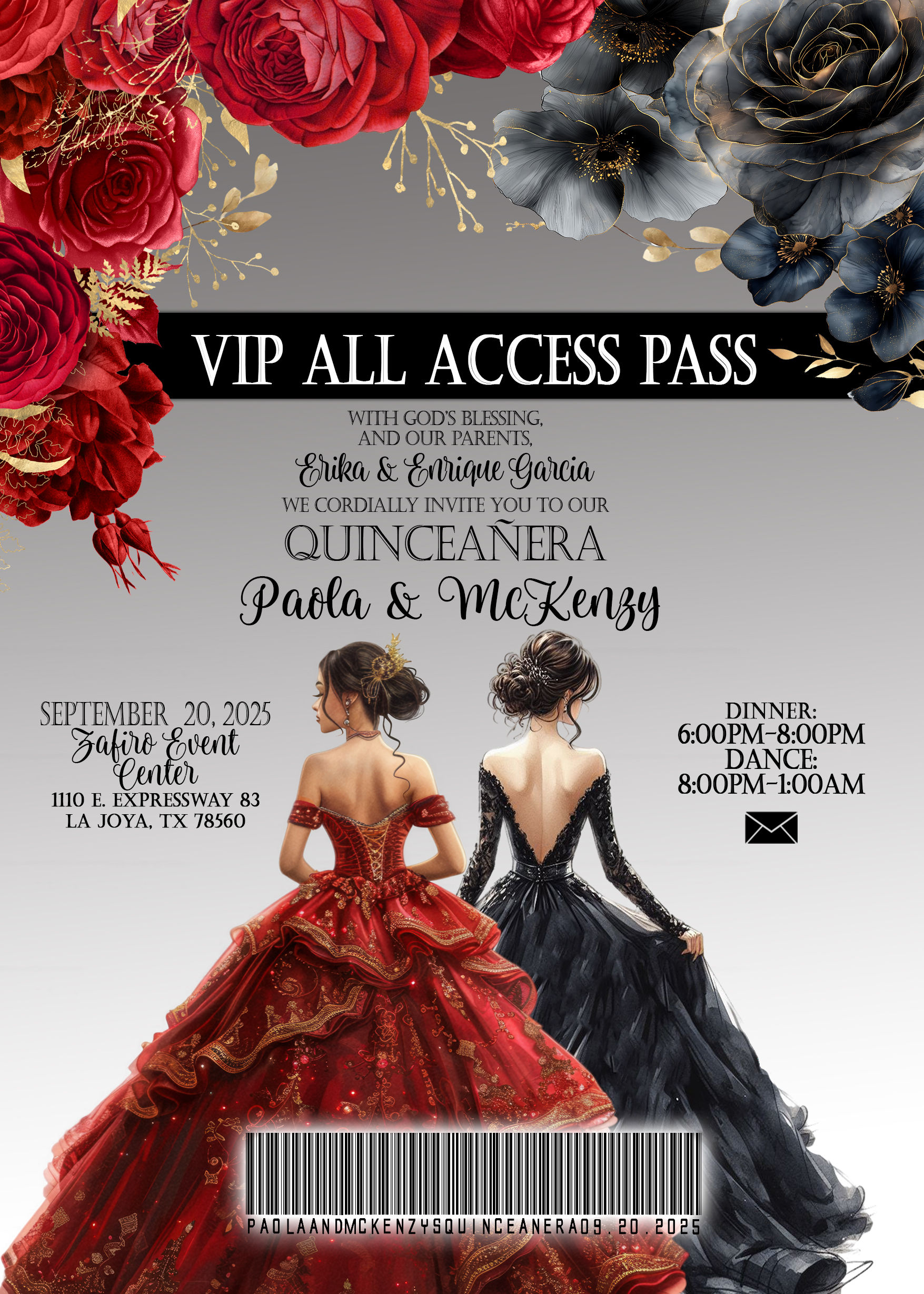 VIP Lanyard Invitation