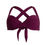 Thumbnail: sangria perla halter balconette bikini top PQ Swim Burgundy Swimsuit Set beautiful gorgeous edgy luxury designer swimsuit usa