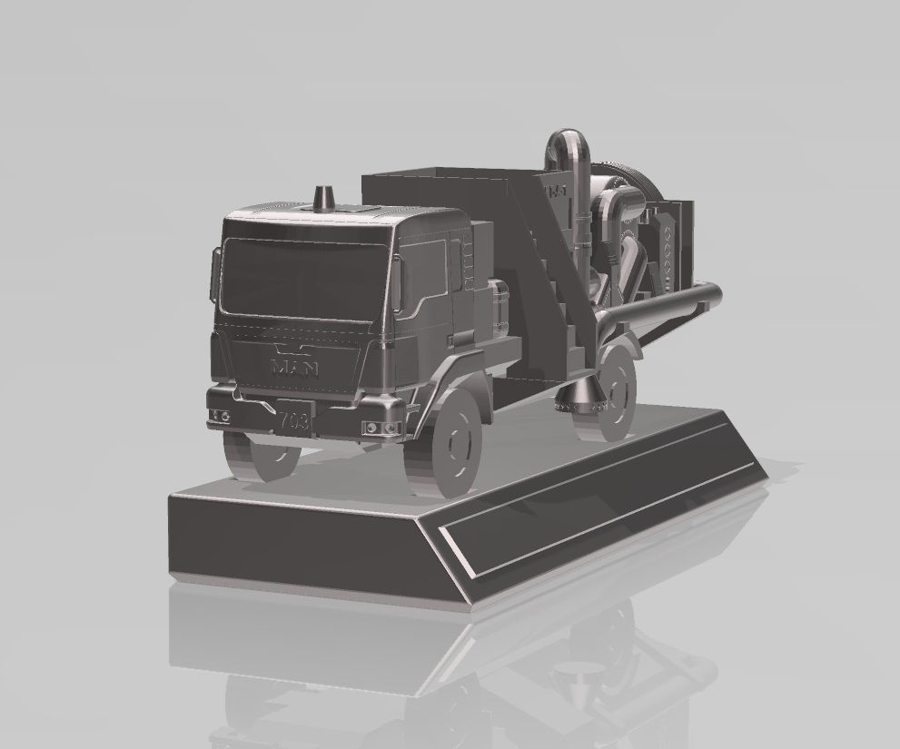 דגם ייצוגי - משאית תדלוק