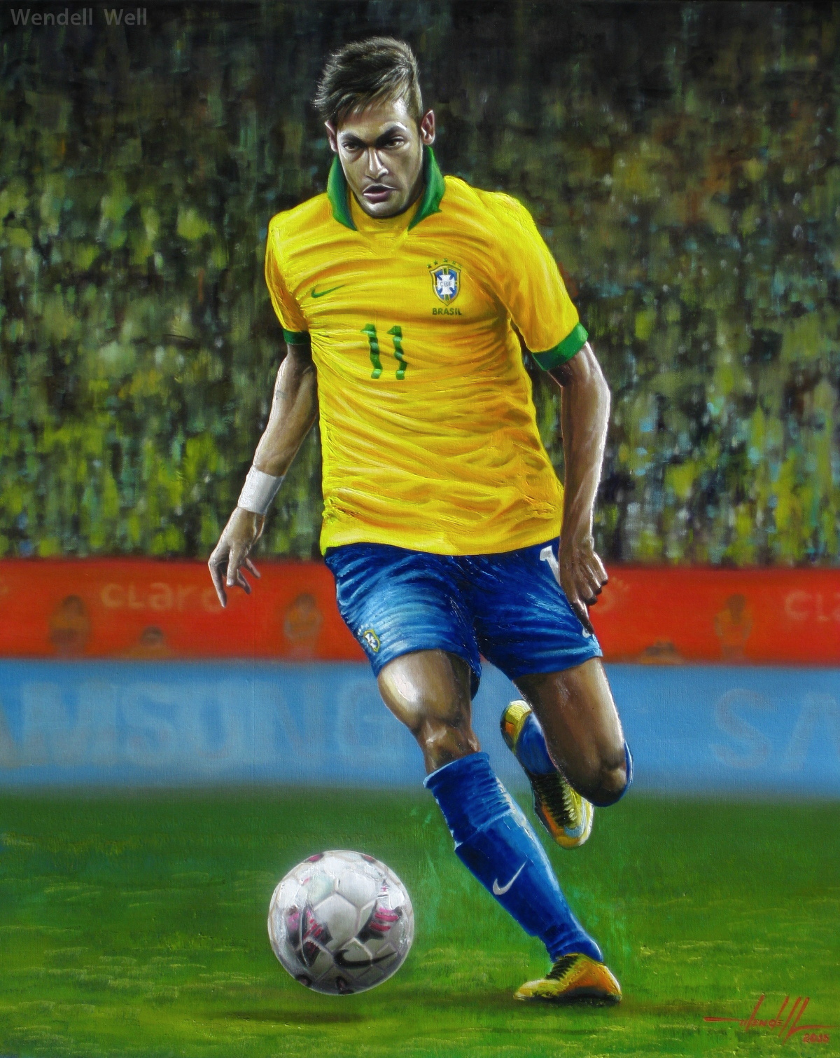 Pintura Neymar