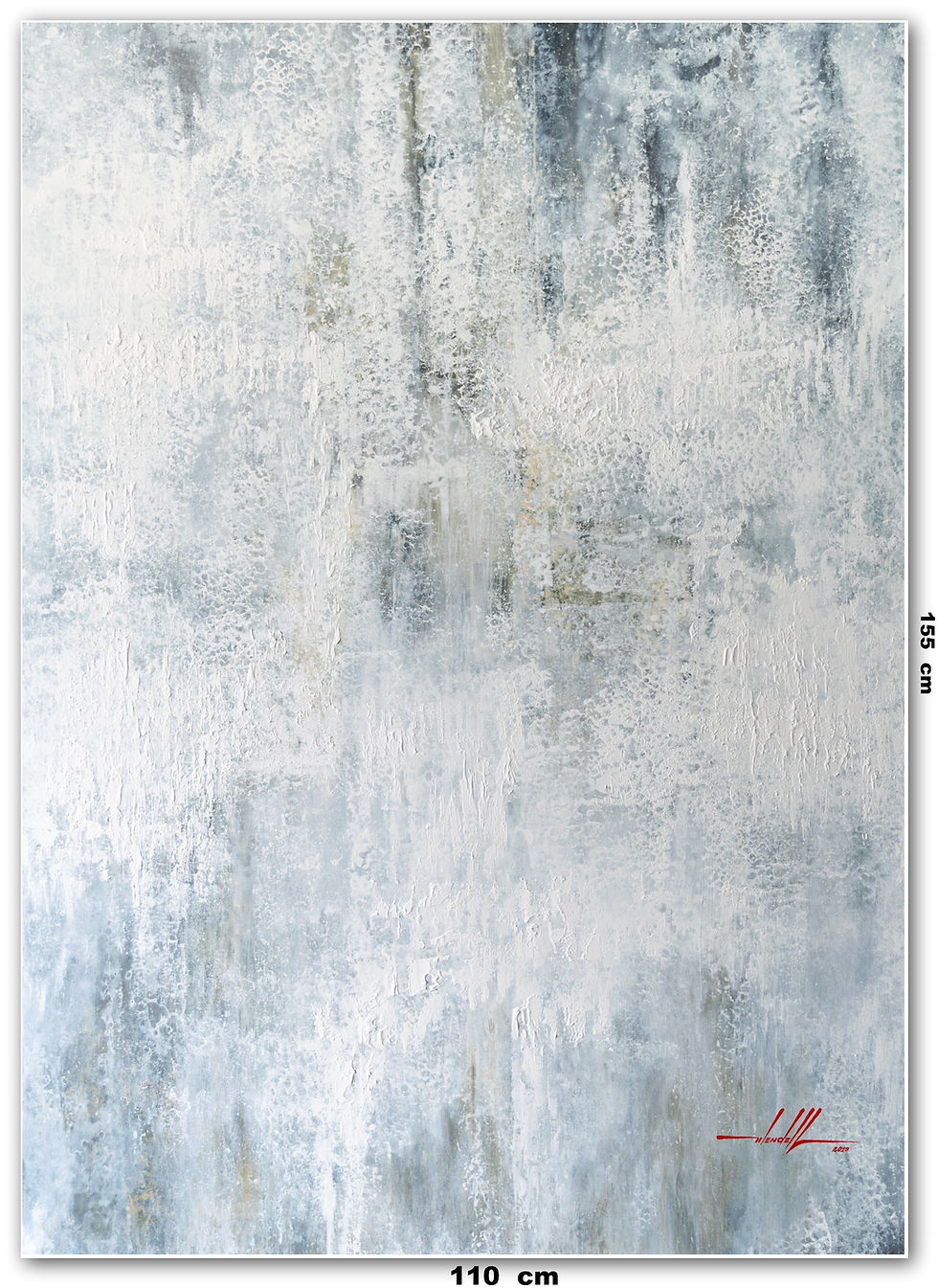 Tela Abstrata Tendendo Ao Branco
