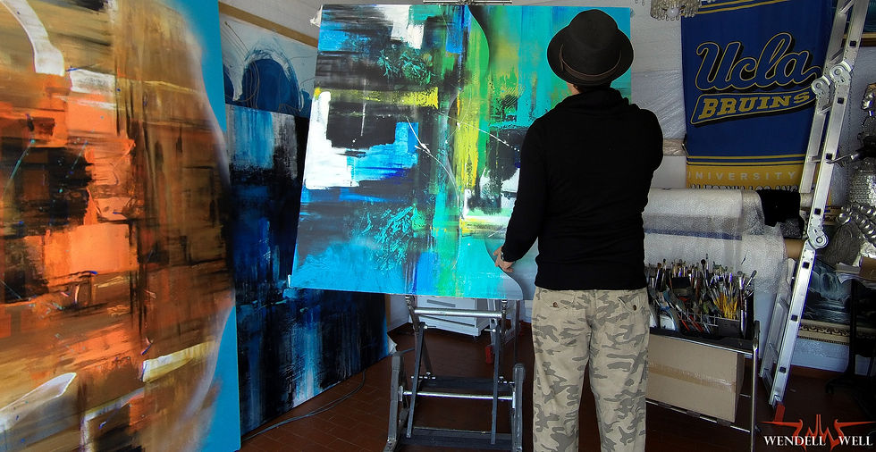 Quadro Abstrato 1,20 M x 1,40 M