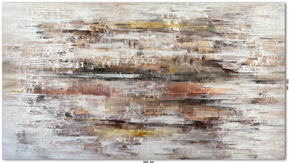 Quadro Abstrato 2,60 M x 1,50 M