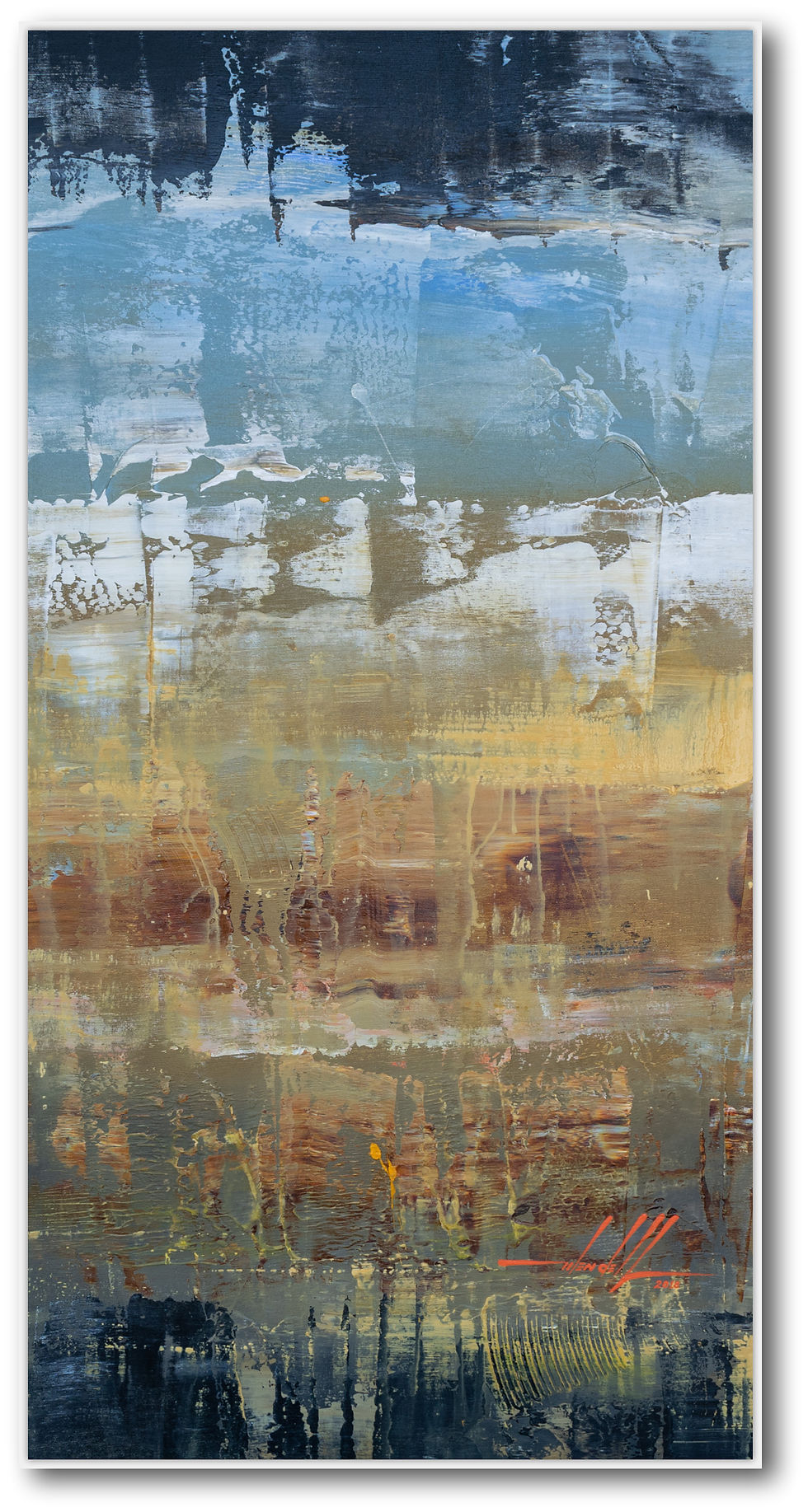 Telas Abstratas Para Hall De Entrada