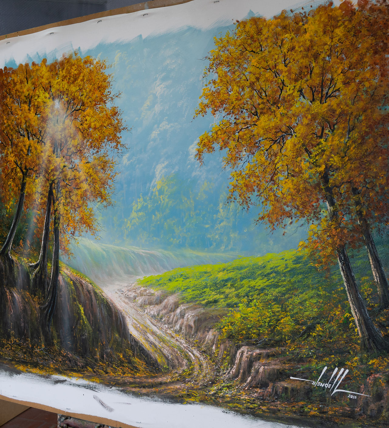 pintura_de_paisagem_com_caminho_em_tinta