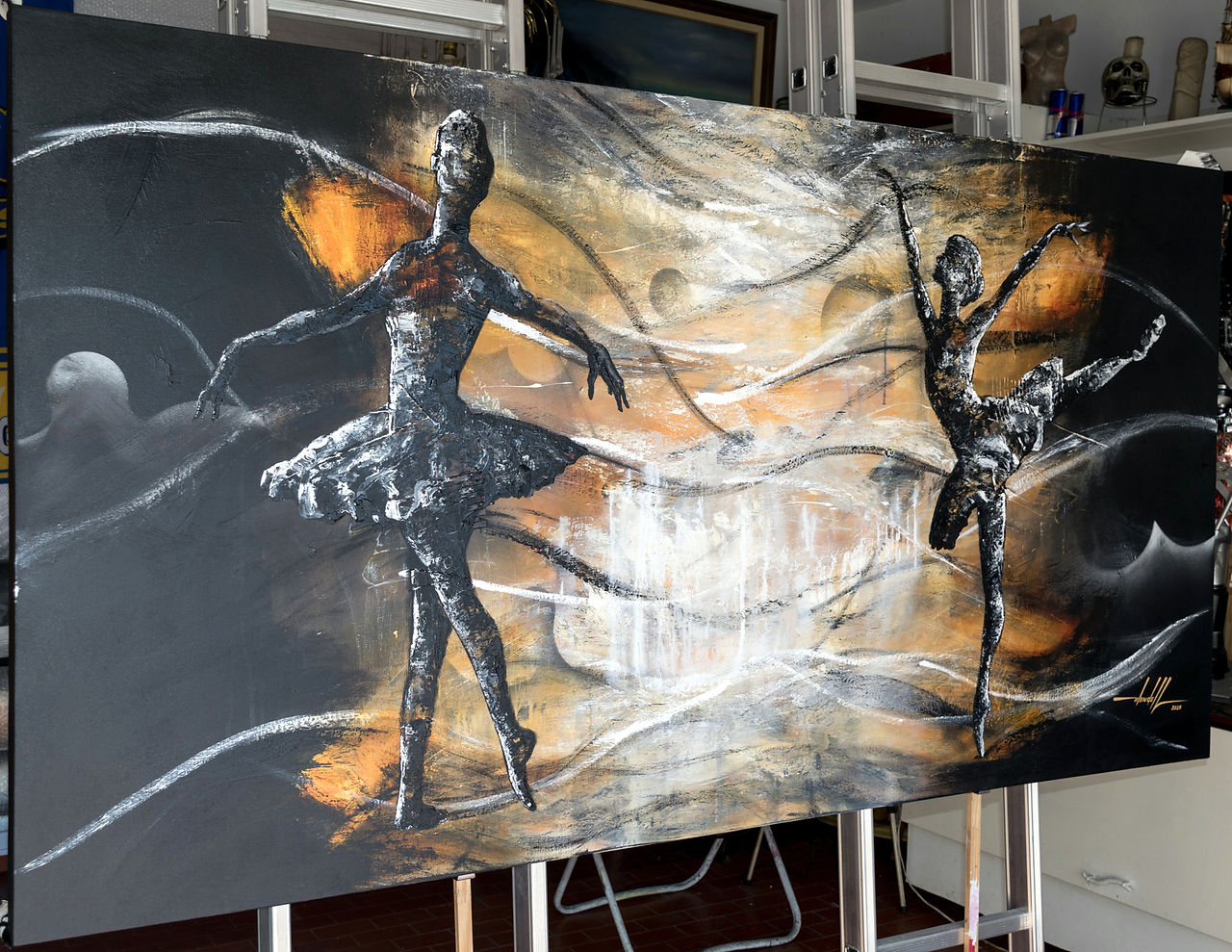 pintura em tela bailarinas (2)