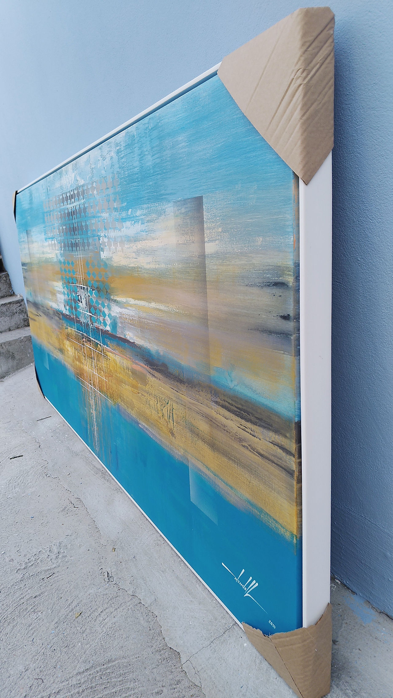 Quadro Abstrato 2 M X 0,90 M (10)