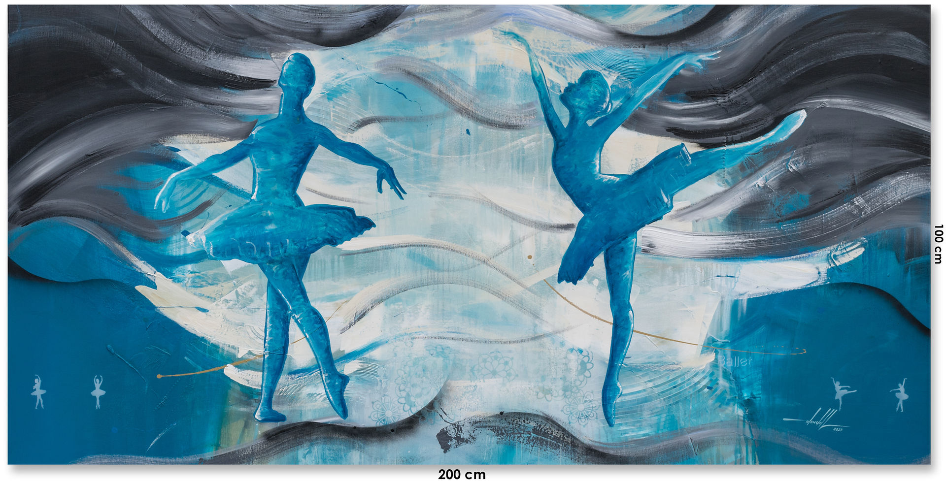 Pintura Abstrata em Tela