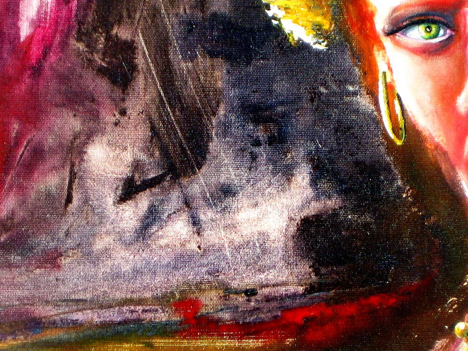 pintura em tela
