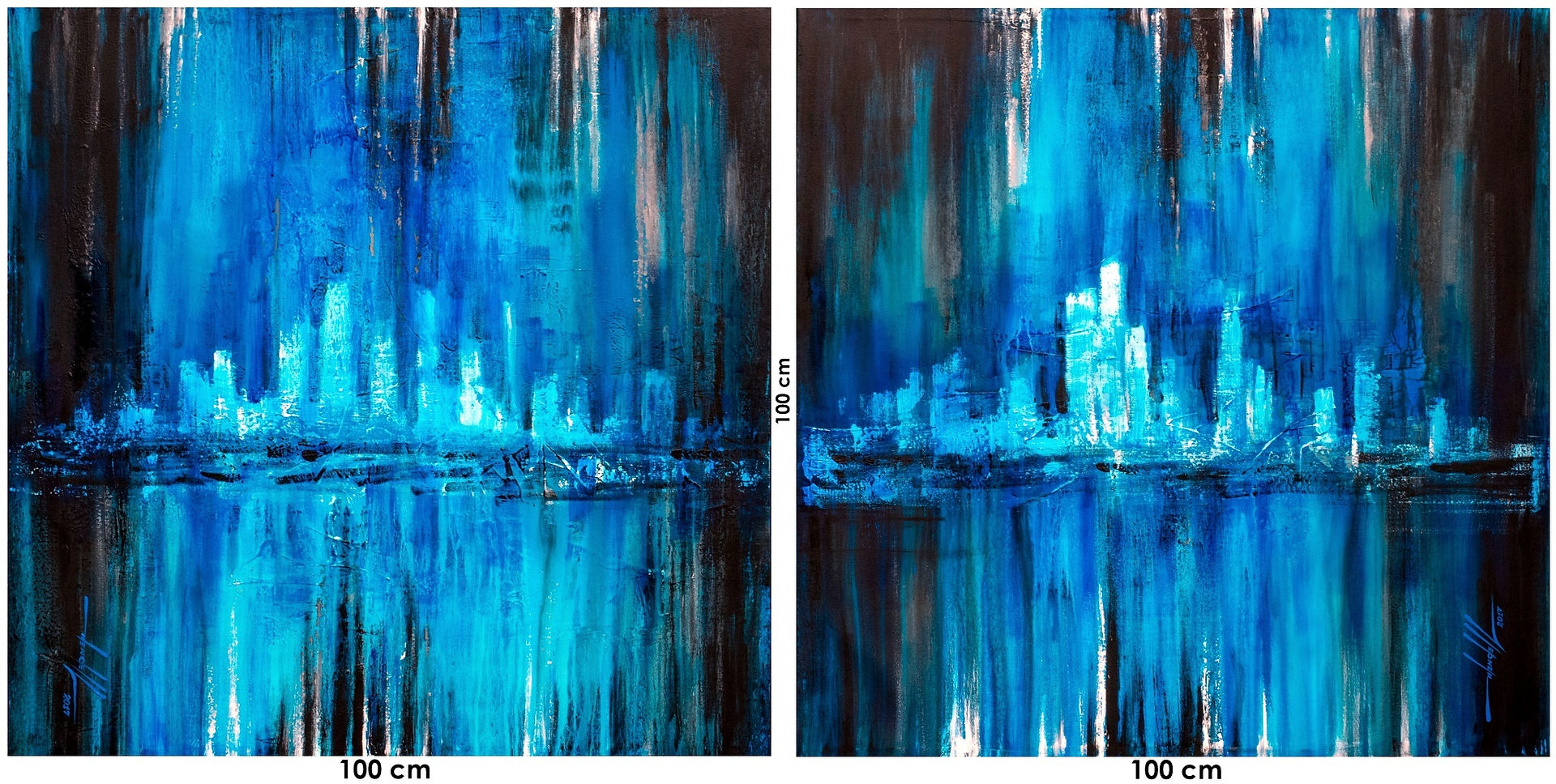 Duas_Pinturas_Contemporâneas_100cm_X_100cm_Cada_Tela