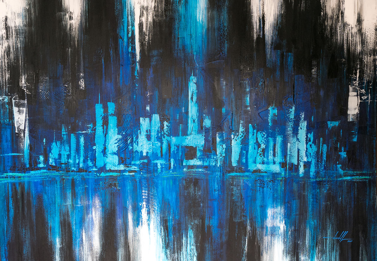Pintura Abstrata Para Quadro Grande