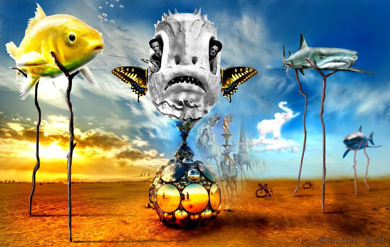 salvador dali montagem surreal surrealis