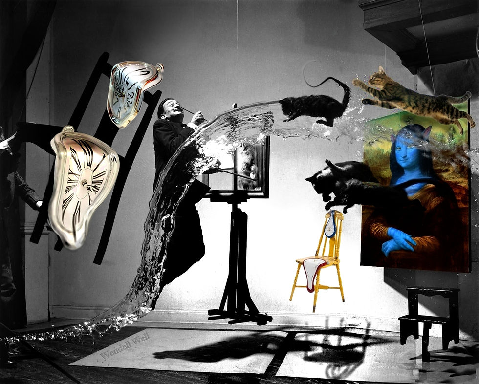 Arte Digital com Salvador Dali