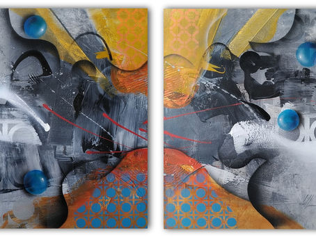 Obras de Arte Contemporâneas em Tela